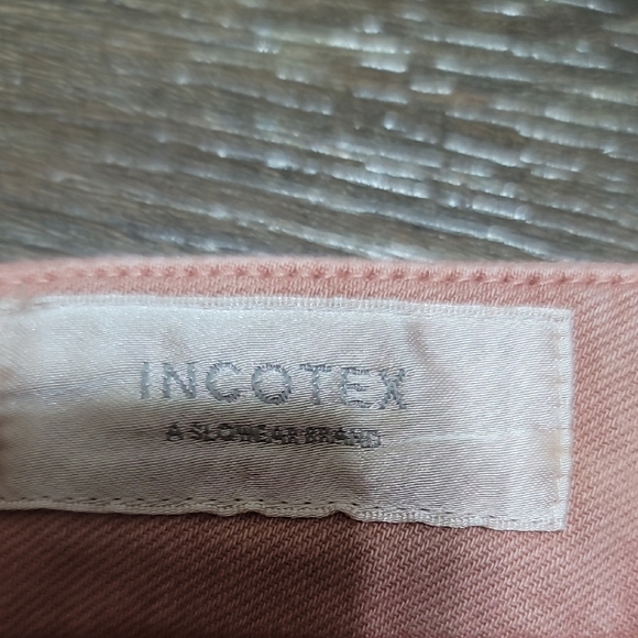 Incotex Pink Straight Leg Pants - Picture 2 of 8